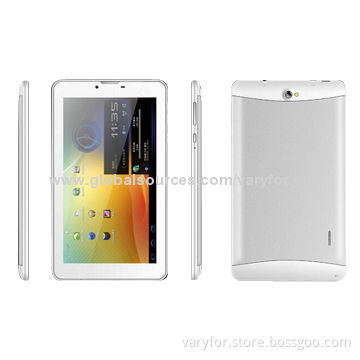 7-inch 3G Tablet PC with MTK8312 Dual Core 1.2GHz, Dual Camera, Bluetooth and GPS